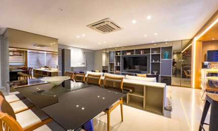 Apartamento todo pronto com 178 metros a 2 quadras da praia