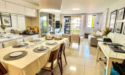 Apartamento com 3 suítes + varanda gourmet na ponta verde