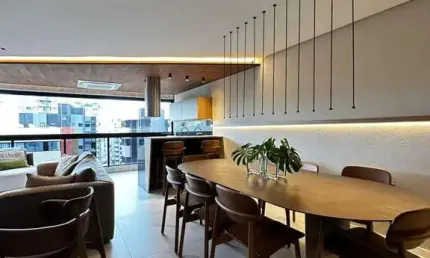 Apartamento totalmente mobiliado e decorado porteira fechada fica tudo que está