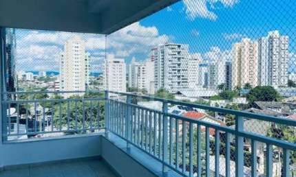 Apartamento para locação no Parque Residencial Aquarius em São José dos Campos-SP: 2 quartos, 1 suíte, 2 salas, 2 banheiros, 2 vagas, 72m².