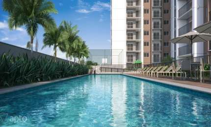 Vibra Veleiros, 37 e 42 m², 2 dorm, com opção de vaga