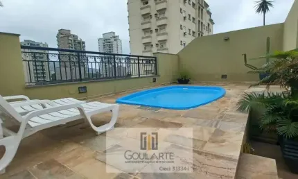 Cobertura Duplex com piscina e churrasqueira em lado praia na Enseada-Guarujá/SP.
