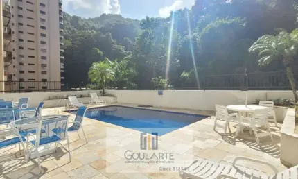 Apartamento alto padrão,2 dormitórios sendo 1 suíte + 1 dormitório de serviço, lazer no condomínio - PITANGUEIRAS- Guarujá/SP.