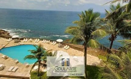 Apartamento alto padrão com vista mar e vista para área verde, 3 dormitórios sendo 1 suíte, lazer completo no condomínio, lado praia da ENSEADA/Guarujá-SP. 