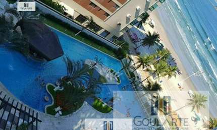 Apartamento Alto Padrão com 2 dormitórios, frente mar na praia das ASTÚRIAS - Guarujá/SP.