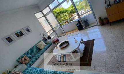 Apartamento com vista mar na praia da Pitangueiras-Guarujá/SP.