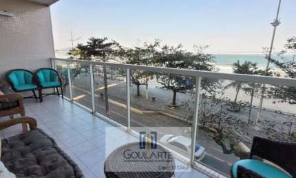 Apartamento alto padrão 'frente mar', 4 dormitórios climatizados, 'vista total mar' - PITANGUEIRAS - Guarujá/SP.