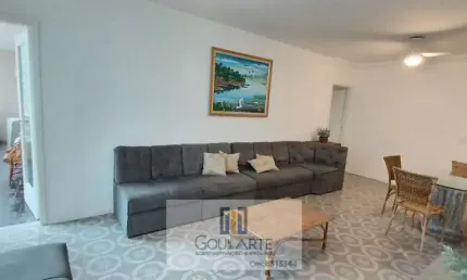 Apartamento com 2 dormitórios + 1 dormitório de serviço ,à menos de 200 metros do mar, pitangueiras - guarujá/sp.