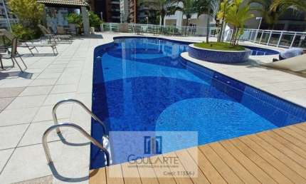 Apartamento alto padrão com sacada gourmet, 4 dormitórios sendo 1 suíte, lazer completo no condomínio - ASTÚRIAS-GUARUJÁ/SP.