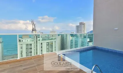 Apartamento Alto Padrão com acesso a sacada, 3 dormitórios sendo 1 suíte, lazer no condomínio - PITANGUEIRAS - Guarujá/SP