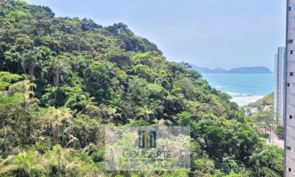 Apartamento alto padrão com sacada vista mar, 4 dormitórios sendo 1 suíte climatizada, lazer completo no condomínio - PITANGUEIRAS-Guarujá/SP.