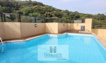 COBERTURA TRIPLEX com 3 dormitórios climatizados sendo 1 suíte, lazer completo no condomínio - PITANGUEIRAS -Guarujá/SP.