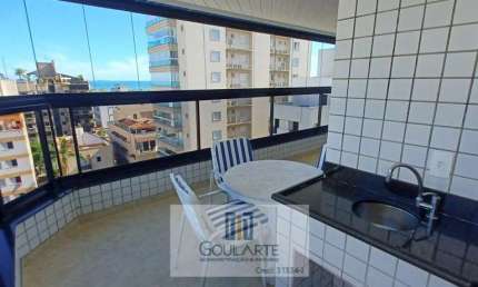 Apartamento com 4 dormitórios sendo 3 suítes, sacada gourmet, lazer no condomínio ,lado praia da Enseada-Guarujá/SP.