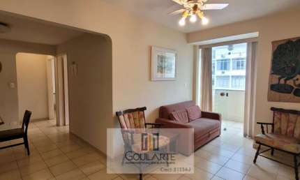 Apartamento padrão com 2 dormitórios, à menos de 100 metros do mar, PITANGUEIRAS-Guarujá/SP