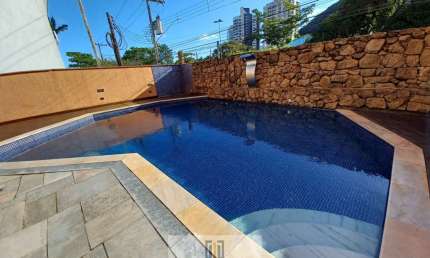 Apartamento alto padrão com lazer no condomínio, lado praia da Enseada-Guarujá/SP.