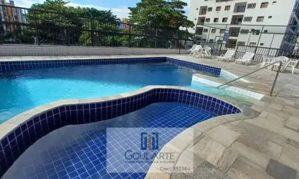 Apartamento alto padrão com 3 dormitórios sendo 1 suíte à menos de 100 metros do mar na praia do TOMBO-Guarujá/SP.
