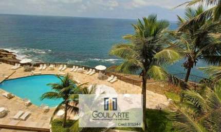 Apartamento com vista total para o mar, 2 dormitórios sendo 1 suíte, lazer completo no condomínio, lado praia da ENSEADA/Guarujá-SP.