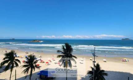 Apartamento alto padrão frente mar, com 4 dormitórios sendo 2 suítes, *vista total mar* - PITANGUEIRAS - Guarujá/SP.
