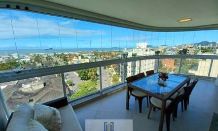 Apartamento com sacada gourmet e vista do mar, 3 suítes, lazer completo no condomínio, no lado praia da ENSEADA-GUARUJÁ/SP