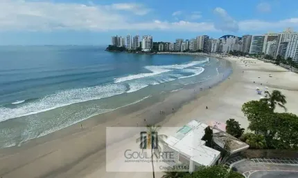 Apartamento vista total para o mar, 3 dormitórios ,em  PITANGUEIRAS- Guarujá/SP.