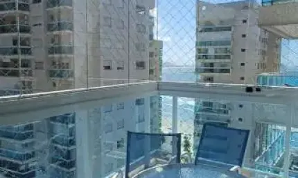 Apartamento à menos de 100 metros do mar, 2 dormitórios sendo 1 suíte, lazer no condomínio e vista mar - ASTÚRIAS-Guarujá/SP.
