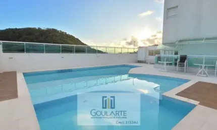 Apartamento Alto Padrão com 3 dormitórios climatizados sendo 2 suítes, sacada gourmet, lazer completo no condomínio - Pitangueiras-Guarujá/SP.