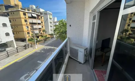 Apartamento padrão com sacada, 3 dormitórios sendo 1 suíte, lado praia na enseada-guarujá/sp.