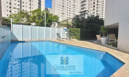 Apartamento alto padrão com acesso a sacada, 3 dormitórios sendo 1 suíte , lazer no condomínio - PITANGUEIRAS - Guarujá/SP.