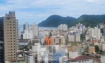 Apartamento alto padrão com sacada gourmet, 3 dormitórios sendo 1 suíte, lazer completo no condomínio - ASTÚRIAS-GUARUJÁ/SP.
