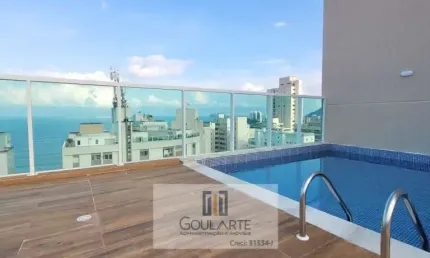 Apartamento Alto Padrão com acesso a sacada, 3 dormitórios sendo 1 suíte, lazer no condomínio - PITANGUEIRAS - Guarujá/SP