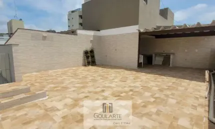 COBERTURA DUPLEX, 2 dormitórios, área gourmet com terraço , lado bairro, na praia da ENSEADA -Guarujá/SP.