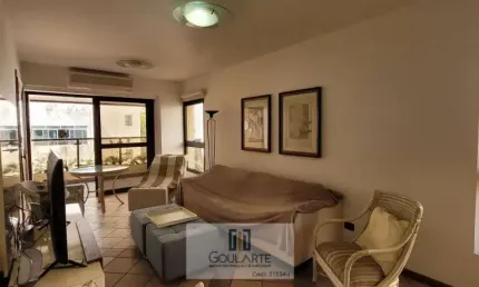 Apartamento alto padrão com sacada, 3 dormitórios sendo 1 suíte, na praia da pitangueiras-guarujá/sp.