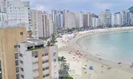 Apartamento alto padrão sacada gourmet, 3 suítes climatizadas, lazer completo no condomínio - ASTÚRIAS -Guarujá/SP.