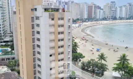 Apartamento alto padrão sacada gourmet, 3 dormitórios sendo 2 suítes, lazer completo no condomínio - ASTÚRIAS -Guarujá/SP.