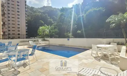 Apartamento alto padrão,2 dormitórios sendo 1 suíte + 1 dormitório de serviço, lazer no condomínio - PITANGUEIRAS- Guarujá/SP.