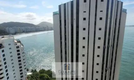 Apartamento alto padrão frente mar, 3 dormitórios sendo 1 suíte, lazer no condomínio, na praia da ASTÚRIAS - Guarujá/SP.