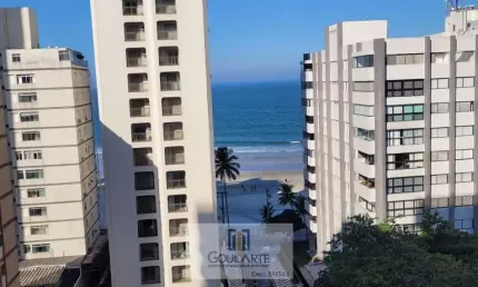 Apartamento alto padrão com sacada gourmet, 3 dormitórios sendo 1 suíte, lazer no condomínio - ASTÚRIAS-Guarujá/SP