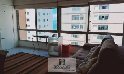 Apartamento alto padrão com vista parcial do mar,3 dormitórios sendo 1 suíte, na praia da astúrias-guarujá/sp.