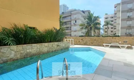 Apartamento Alto Padrão com acesso a sacada, 3 dormitórios sendo 1 suíte, lazer no condomínio, lado praia - ENSEADA - Guarujá/SP.