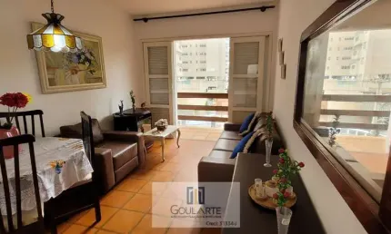 Apartamento alto padrão com 2 dormitórios com acesso a sacada, na praia das ASTÚRIAS - Guarujá/SP.