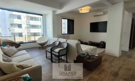 Apartamento alto padrão com 2 dormitórios sendo 1 suíte, na praia da PITANGUEIRAS-Guarujá/SP.