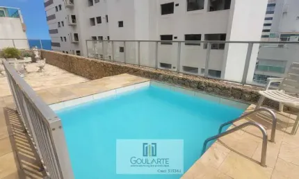 COBERTURA DUPLEX com vista parcial do mar, 3 suítes ,área gourmet com piscina, condomínio' frente mar', ASTÚRIAS- Guarujá/SP.