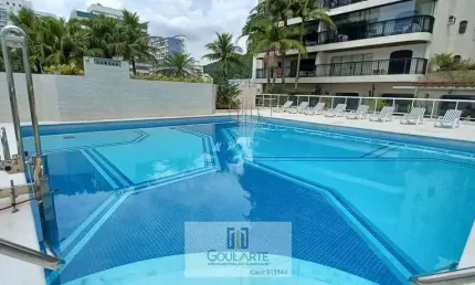 Apartamento alto padrão com vista mar, 3 dormitórios sendo 1 suíte, lazer completo no condomínio, pitangueiras-guarujá/sp.