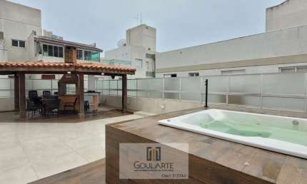 COBERTURA DUPLEX,2 dormitórios sendo 1 suíte, área gourmet com jacuzzi , na praia da  ENSEADA -Guarujá/SP.