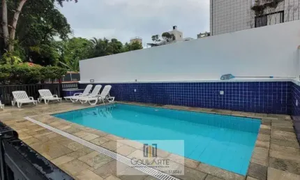 Apartamento alto padrão com 1 dormitório à  300 metros do mar na praia do TOMBO - Guarujá/SP.