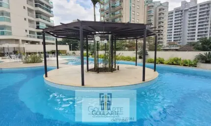 Apartamento alto padrão com  sacada gourmet,2 dormitórios, condomínio clube ,lado praia da ENSEADA - Guarujá/SP.