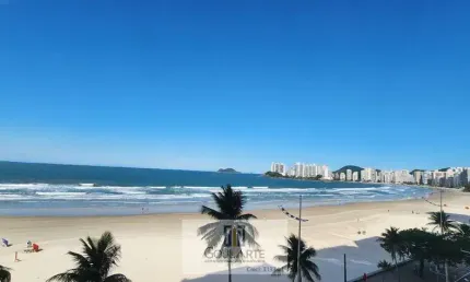 Apartamento com vista panorâmica para o mar, 4 dormitórios sendo 1 suíte, 'frente mar' na praia de PITANGUEIRAS - Guarujá/SP.