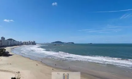 Apartamento alto padrão com 4 dormitórios sendo 3 suítes e vista total do mar , ASTÚRIAS - Guarujá/SP.