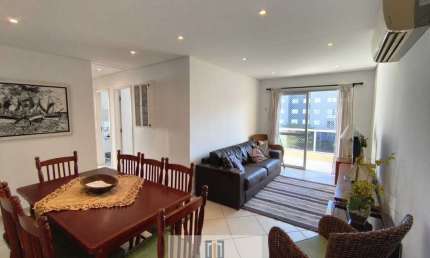 Apartamento com 3 dormitórios sendo 1 suíte, ambientes climatizados, lado praia da ENSEADA - Guarujá/SP.