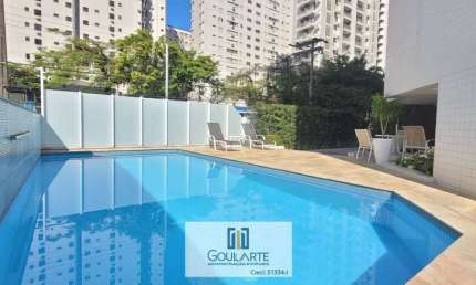 Apartamento alto padrão com acesso a sacada, 4 dormitórios sendo 1 suíte , lazer no condomínio - PITANGUEIRAS - Guarujá/SP.